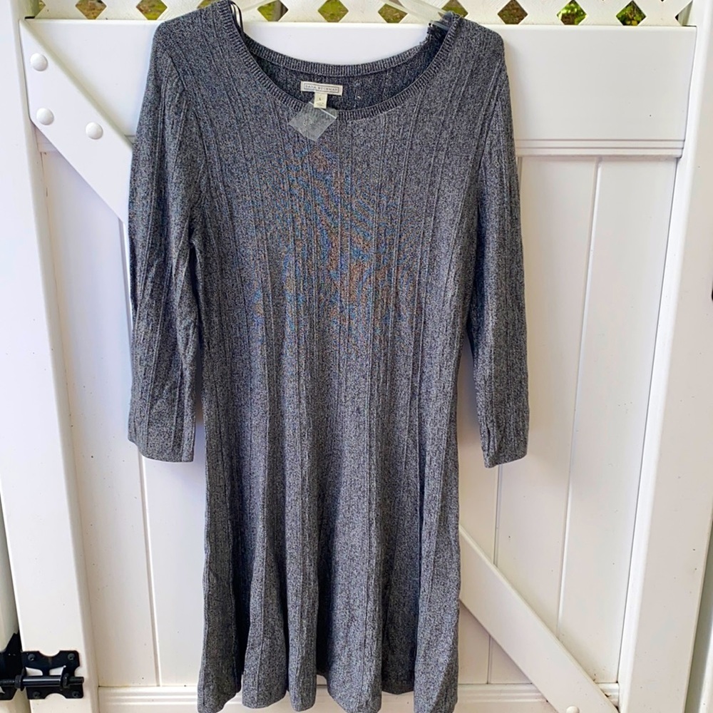 NWT Dana Buchman gray dress size: L